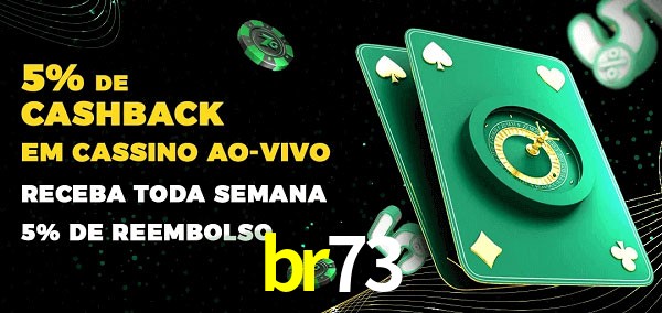 Promoções do cassino ao Vivo br73